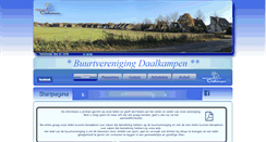 Desktop Screenshot of daalkampen.nl