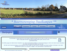 Tablet Screenshot of daalkampen.nl